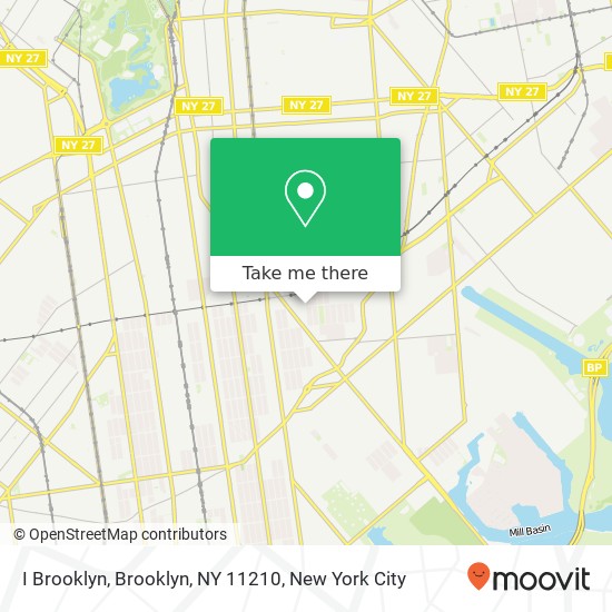 I Brooklyn, Brooklyn, NY 11210 map