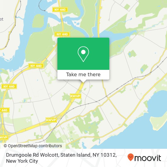 Drumgoole Rd Wolcott, Staten Island, NY 10312 map