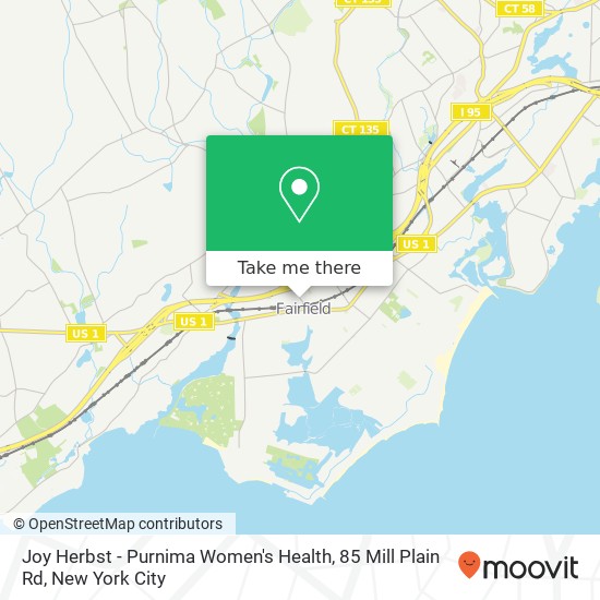 Joy Herbst - Purnima Women's Health, 85 Mill Plain Rd map