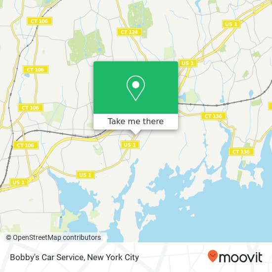 Bobby's Car Service map