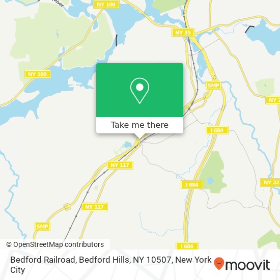 Bedford Railroad, Bedford Hills, NY 10507 map