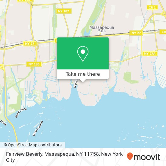 Fairview Beverly, Massapequa, NY 11758 map