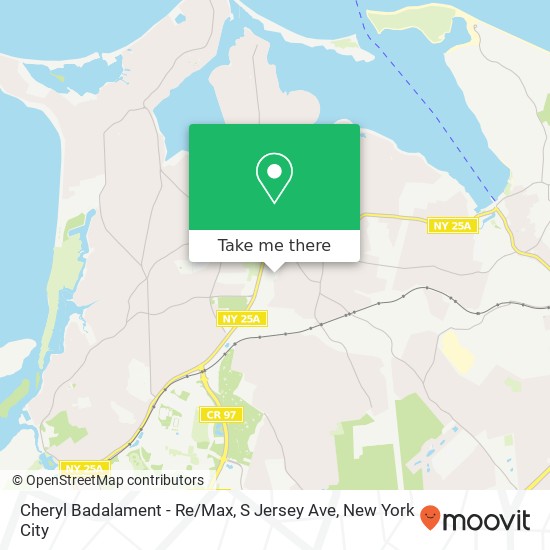 Mapa de Cheryl Badalament - Re / Max, S Jersey Ave