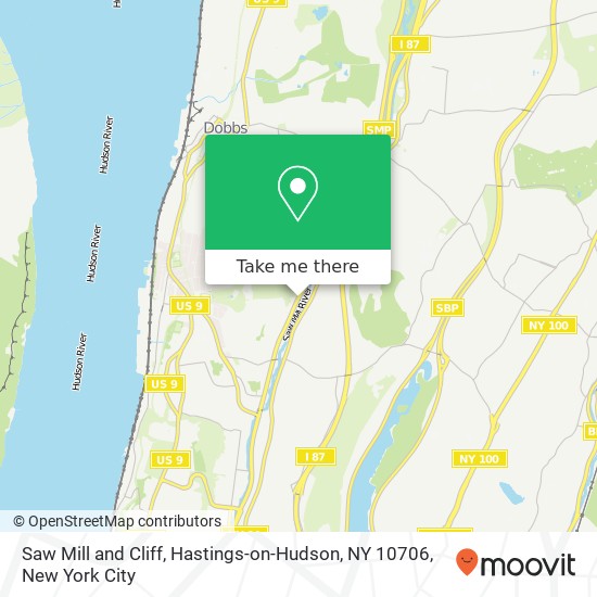 Saw Mill and Cliff, Hastings-on-Hudson, NY 10706 map