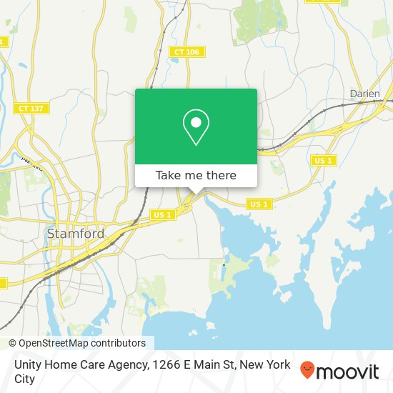 Unity Home Care Agency, 1266 E Main St map