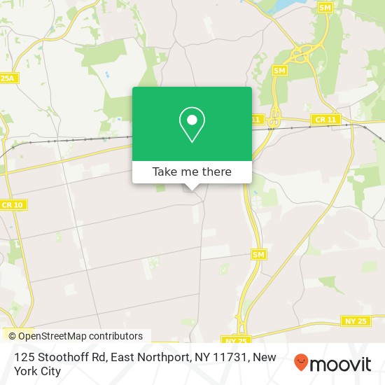 125 Stoothoff Rd, East Northport, NY 11731 map