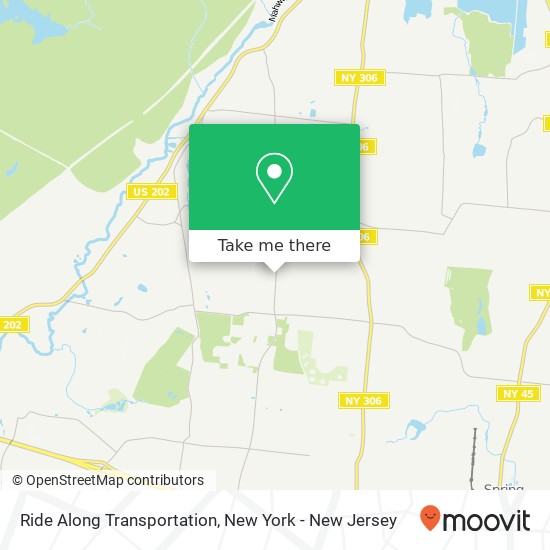 Mapa de Ride Along Transportation