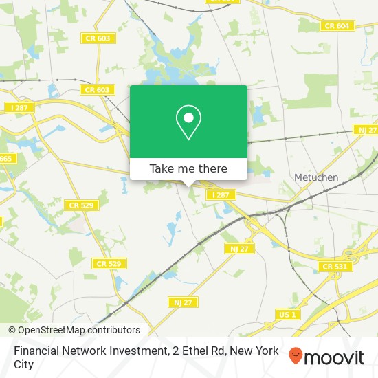 Mapa de Financial Network Investment, 2 Ethel Rd
