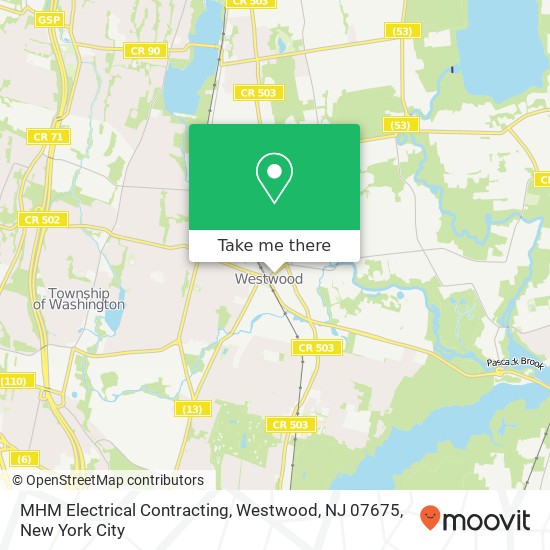 MHM Electrical Contracting, Westwood, NJ 07675 map
