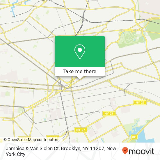 Jamaica & Van Siclen Ct, Brooklyn, NY 11207 map