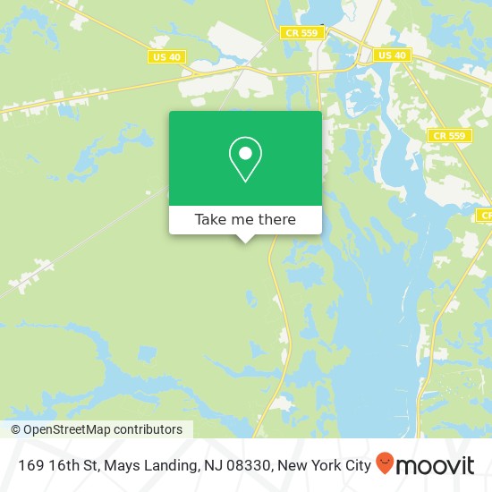 169 16th St, Mays Landing, NJ 08330 map