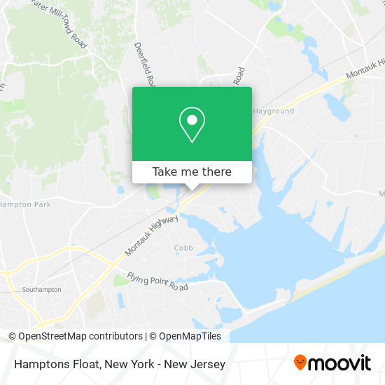 Hamptons Float map