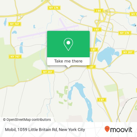 Mobil, 1059 Little Britain Rd map