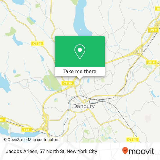 Jacobs Arleen, 57 North St map