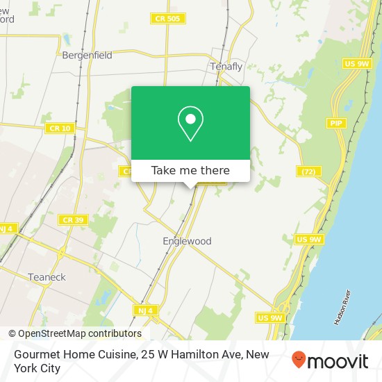 Gourmet Home Cuisine, 25 W Hamilton Ave map