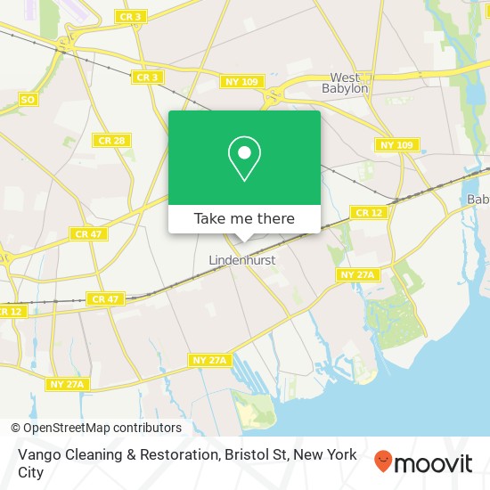 Vango Cleaning & Restoration, Bristol St map