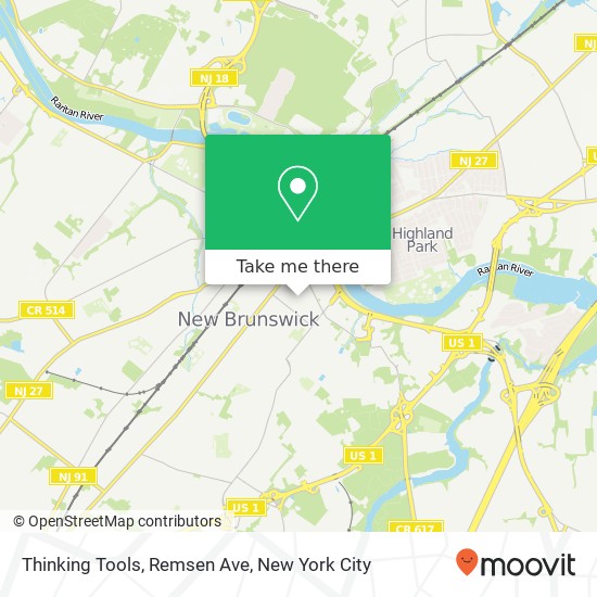 Mapa de Thinking Tools, Remsen Ave