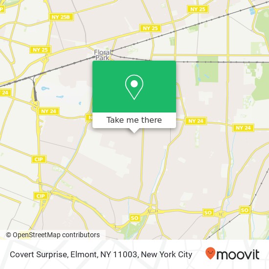 Covert Surprise, Elmont, NY 11003 map