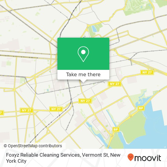 Mapa de Foxyz Reliable Cleaning Services, Vermont St