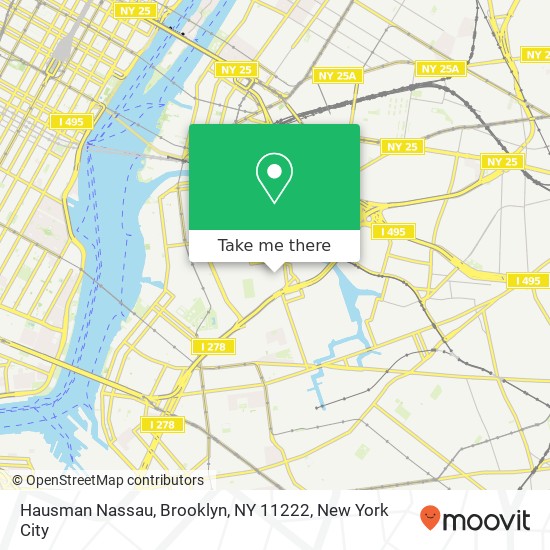 Hausman Nassau, Brooklyn, NY 11222 map