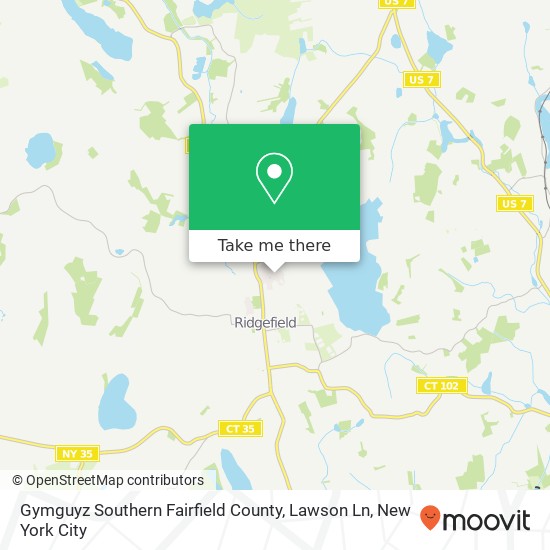 Gymguyz Southern Fairfield County, Lawson Ln map