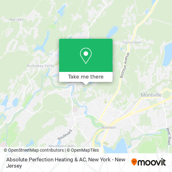 Mapa de Absolute Perfection Heating & AC