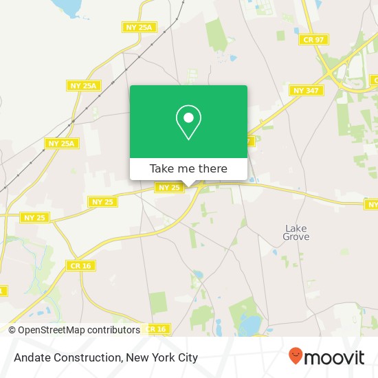 Andate Construction map