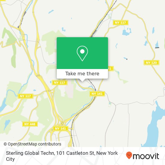 Sterling Global Techn, 101 Castleton St map