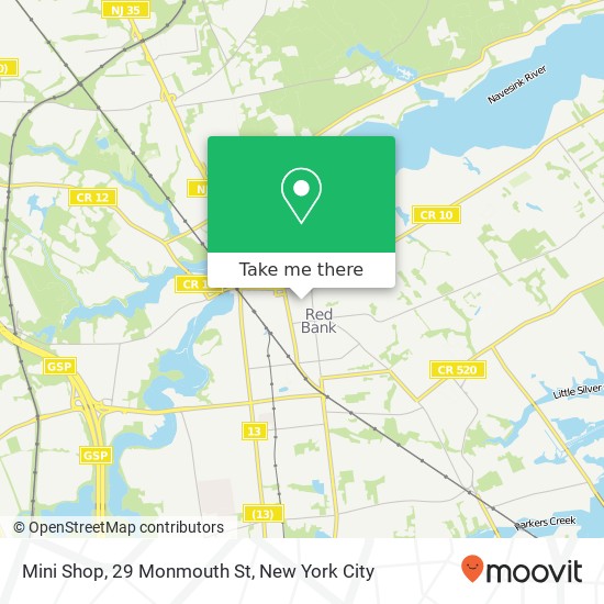 Mapa de Mini Shop, 29 Monmouth St