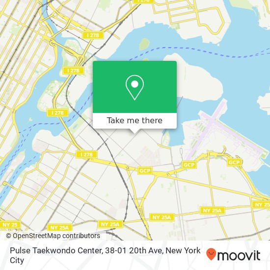 Pulse Taekwondo Center, 38-01 20th Ave map
