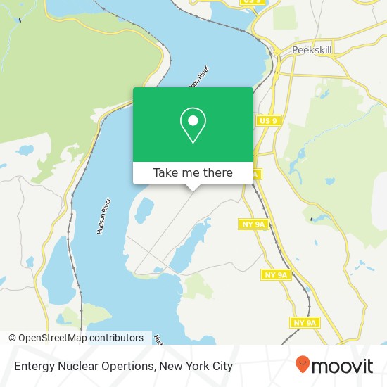 Mapa de Entergy Nuclear Opertions