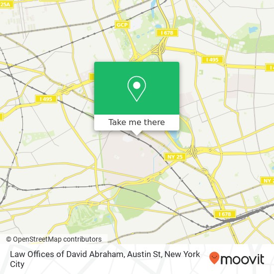 Mapa de Law Offices of David Abraham, Austin St