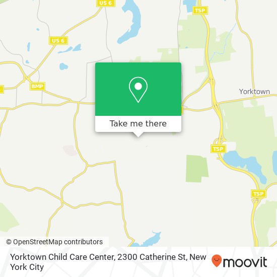 Yorktown Child Care Center, 2300 Catherine St map