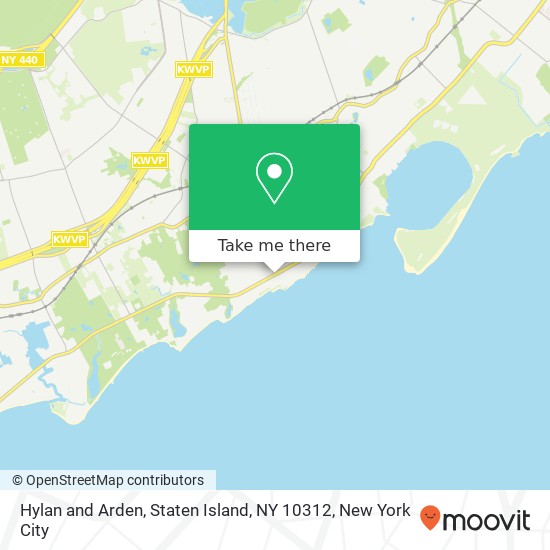 Hylan and Arden, Staten Island, NY 10312 map