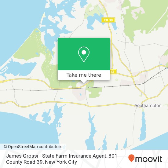 James Grossi - State Farm Insurance Agent, 801 County Road 39 map