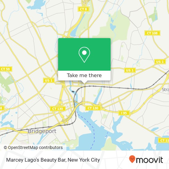 Mapa de Marcey Lago's Beauty Bar