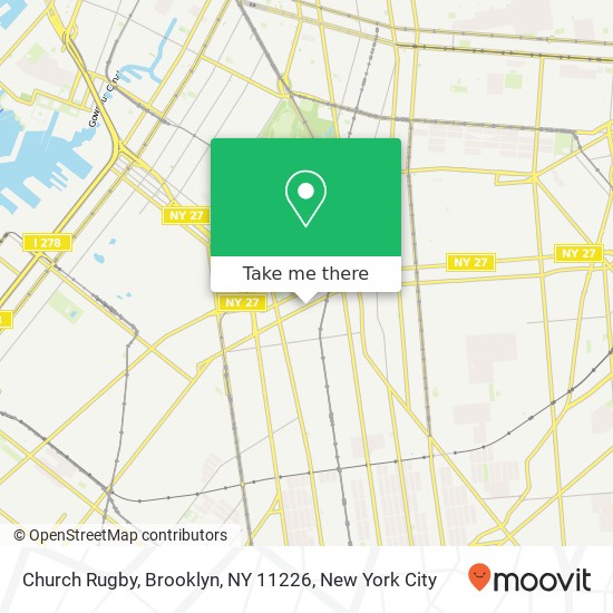 Church Rugby, Brooklyn, NY 11226 map