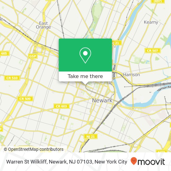 Warren St Wilkliff, Newark, NJ 07103 map