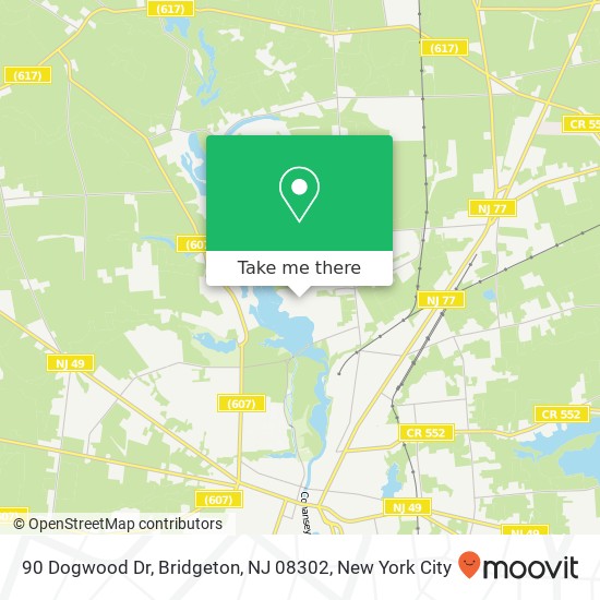 90 Dogwood Dr, Bridgeton, NJ 08302 map
