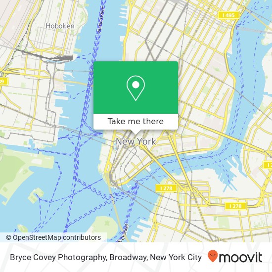 Mapa de Bryce Covey Photography, Broadway