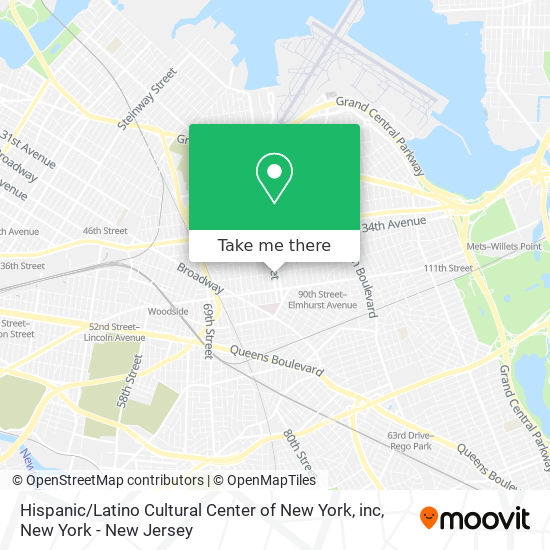 Hispanic / Latino Cultural Center of New York, inc map