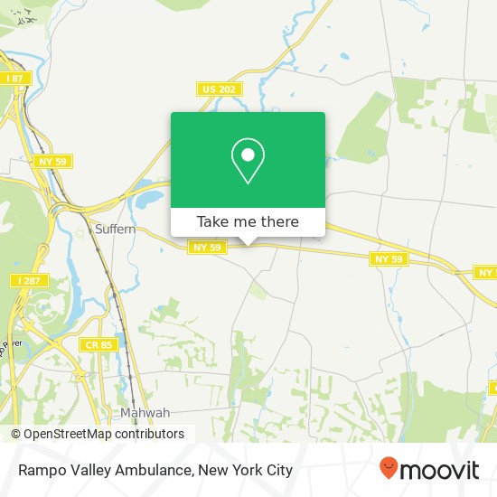 Rampo Valley Ambulance map