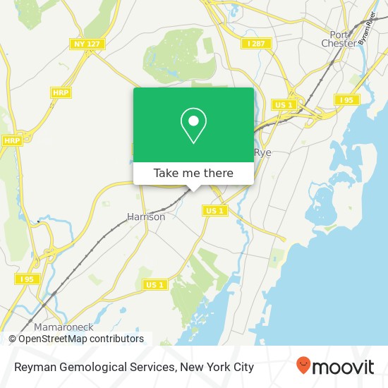 Mapa de Reyman Gemological Services