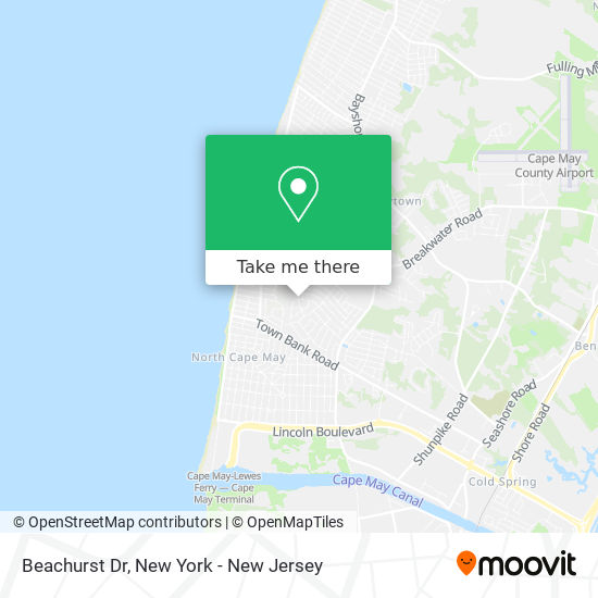 Beachurst Dr map