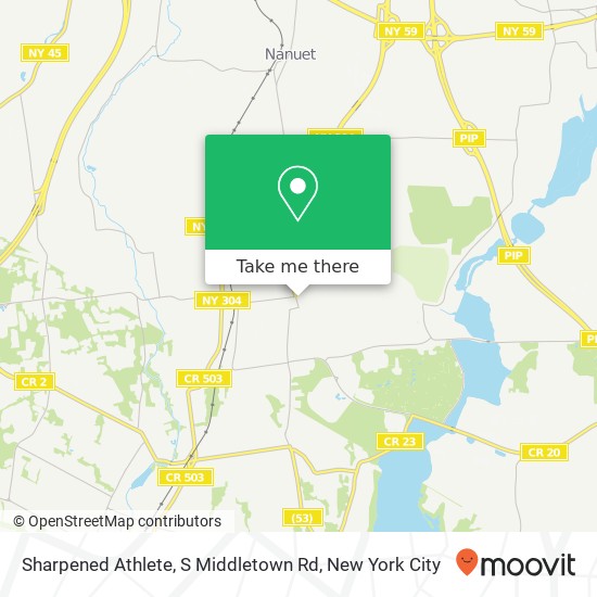 Sharpened Athlete, S Middletown Rd map