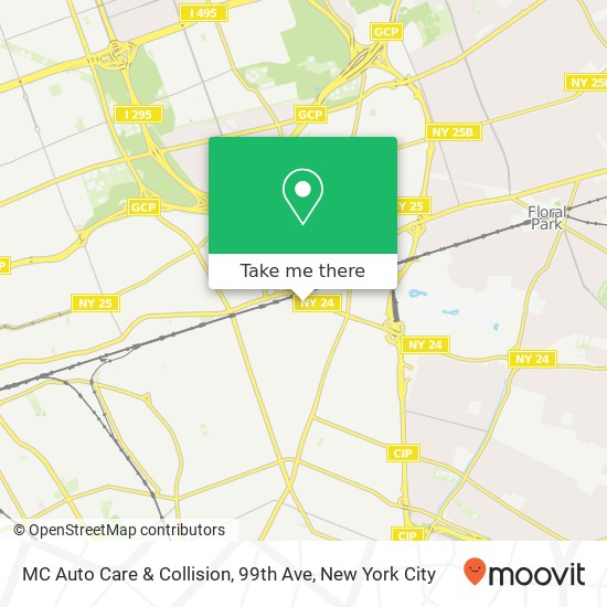 MC Auto Care & Collision, 99th Ave map