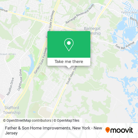 Father & Son Home Improvements map