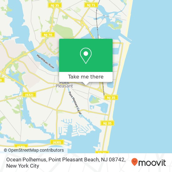 Ocean Polhemus, Point Pleasant Beach, NJ 08742 map