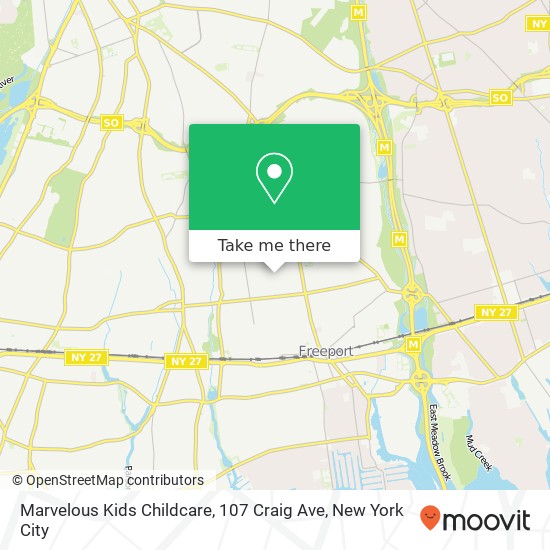 Marvelous Kids Childcare, 107 Craig Ave map