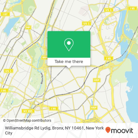 Williamsbridge Rd Lydig, Bronx, NY 10461 map